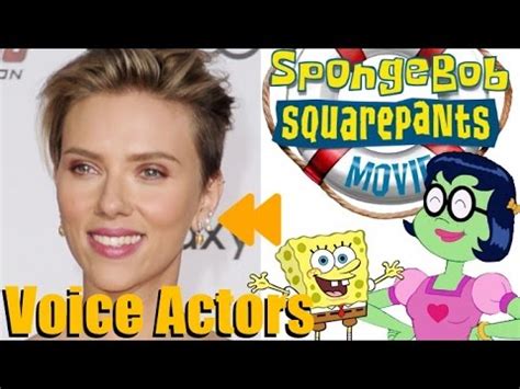 The SpongeBob SquarePants Movie Voice Actors And Characters YouTube
