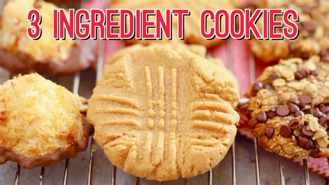 Making these cookies is a cinch! 3 ingredient peanut butter cookies no egg