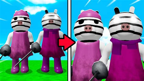 Roblox Piggy New Twins Skin Piggy Build Mode Youtube