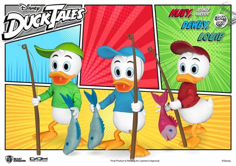 Ducktales Huey Dewey And Louie 3 Pack Figurky A Sošky Fate Gate