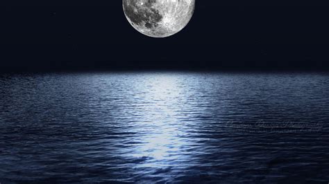 🔥 38 Moon Over Ocean Wallpaper Wallpapersafari