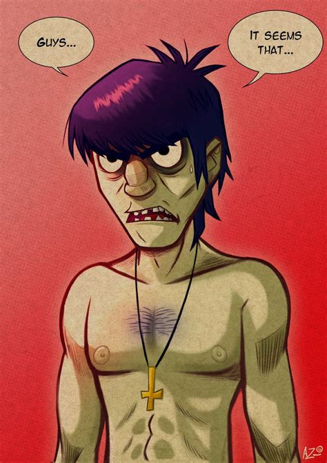 Murdoc Niccals Seriously Worried By Amaruzeichner On Deviantart