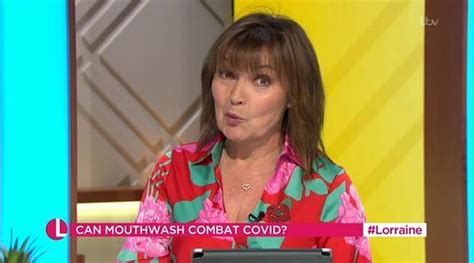 Lorraine Kelly SWEARS Live On Her Chat Show Daily Mail Online