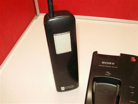 Vintage Sony Spp Er101 900 Mhz Single Line Cordless Telephone Ebay