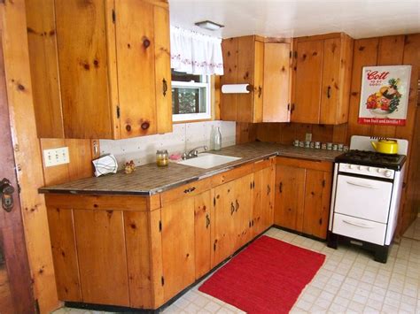 Our oldest daughter is finally back home and over the weekend we unloaded the. Pine Kitchen Cabinets - An Aesthetic Appeal and A ...