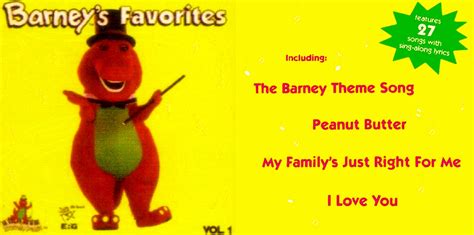 Barneys Favorites Volume 1 Promo Poster By Bestbarneyfan On Deviantart