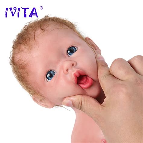 Ivita Wg Rh Cm High Quality Realistic Full Silicone Newborn Reborn Babies Soft Lifelike