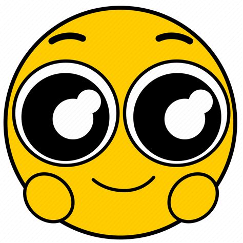 Big Eyes Emojihappyeyes01 Happy Happy Eyes Smile Icon Download On