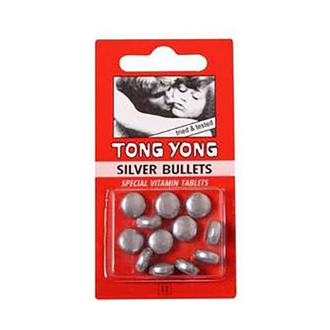 Tong Yong Silver Bullets 12 Tablets Med365