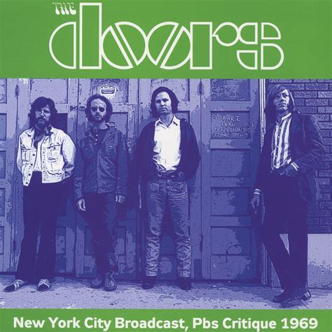 Koop The Doors New York City Broadcast Pbs Critique 1969 Vinyl