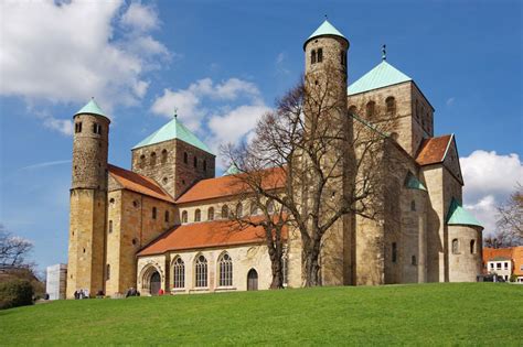 St Mary And St Michaels Church In Hildesheim Germany
