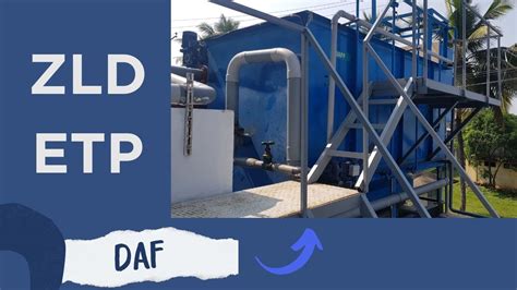 Effluent Treatment Plant With Dissolved Air Floatation System Daf