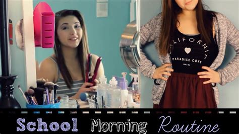 School Morning Routine Youtube