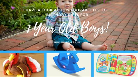 Have A Look At This Adorable List Of Birthday Ts For 1 Year Old Boys