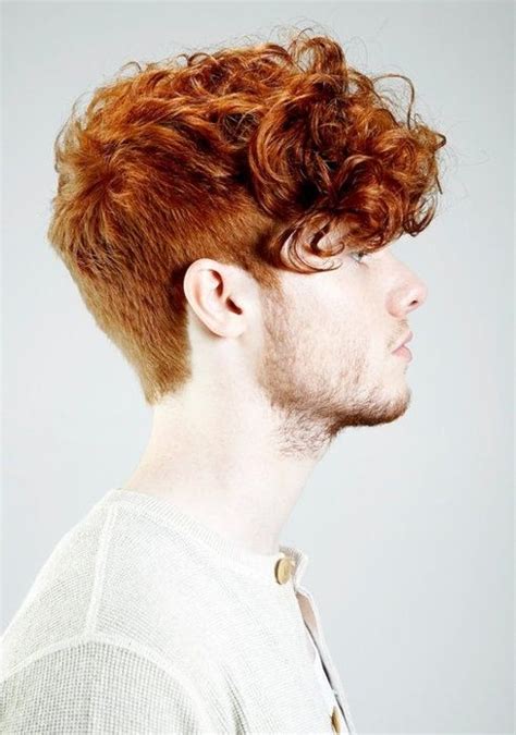 ginger mens short curly hairstyles hair waves curly hair styles
