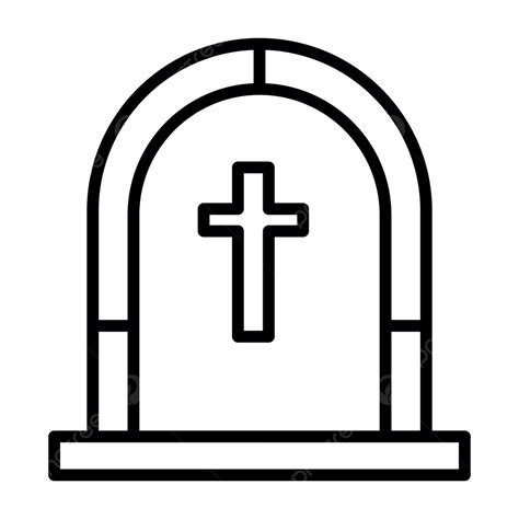 رمز خط الجنازة المتجه رمز الجنازة دفن شمعة PNG والمتجهات للتحميل مجانا