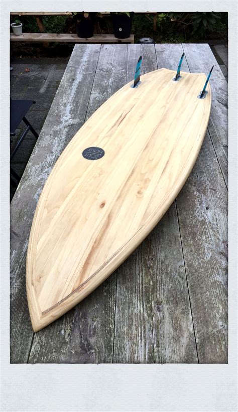 Build Hollow Wooden Surfboard Image To U