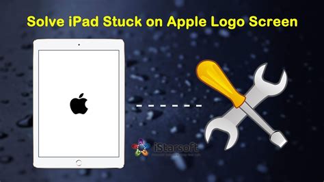 How To Solve Ipad Stuck On Apple Logo Screen Youtube