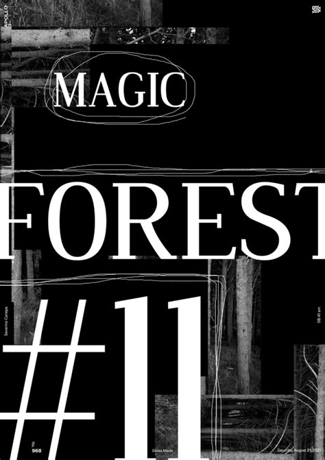 Magic Forest 11 Poster 968 Severino Canepa