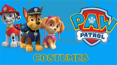 Paw Patrol Costumes Youtube
