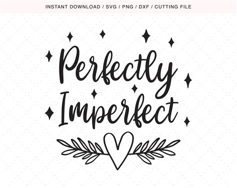 SVG perfectamente imperfecto Strong Woman SVG Quote | Etsy