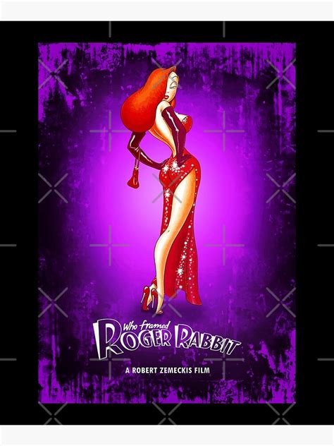 who framed roger rabbit 1 poster for sale by portgoff redbubble