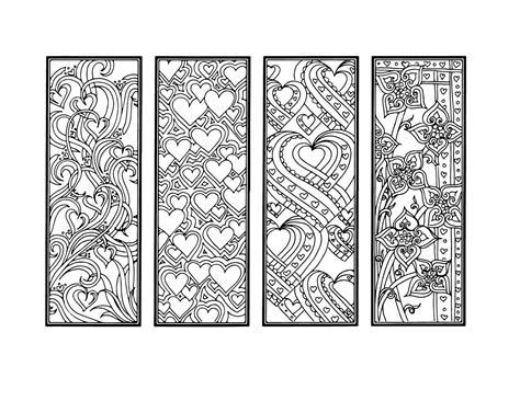 Free Printable Coloring Page Bookmarks Printable Coloring Pages
