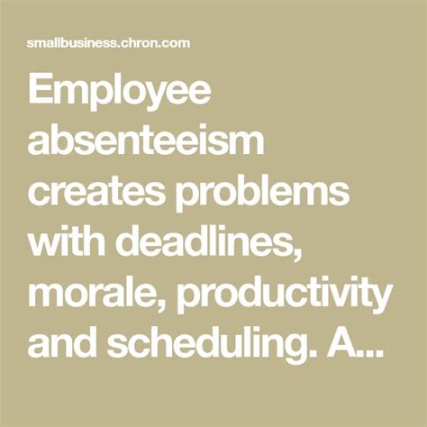 How To Deal With Employee Absenteeism At Risk Students