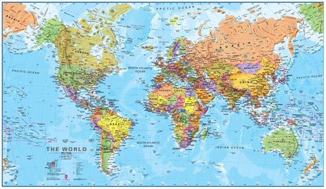World Map Wallpaper High Resolution Wallpapersafari