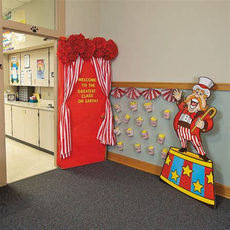 Oriental Trading Carnival Classroom Circus Theme Classroom Door