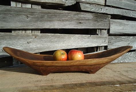 Carved Wood Bowl Table Centerpiece Wood Fruit Bowl Hand Etsy Wood