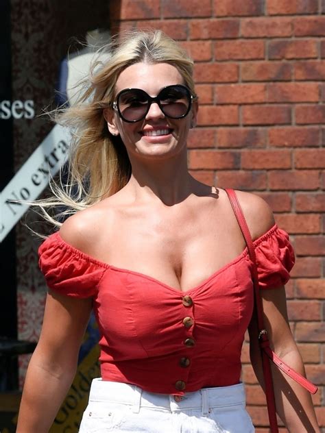 Christine McGuinness Shows Off Her Cleavage In Wilmslow Photos TheFappening