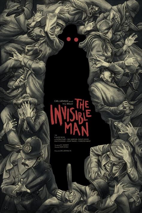 The Invisible Man 1933 1856 2784 Book Cover Art Graphic Design