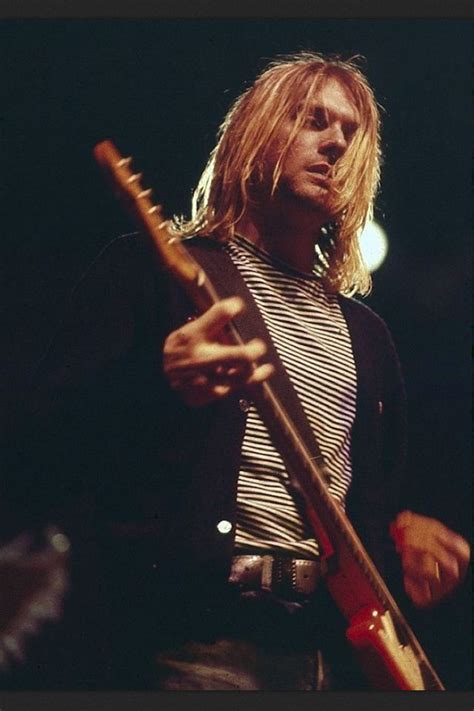Playing Guitar Nirvana Kurt Cobain Nirvana Kurt Cobain Photos