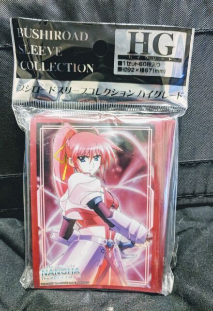 Magical Girl Lyrical Nanoha Signum Card Game Character Sleeves Hg Vol