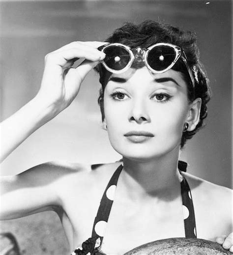 Audrey Hepburn Vintage Cat Eye Sunglasses Vintage