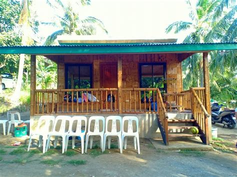 Modern Bahay Kubo With Concrete Base Stylish Bamboo Walls Best House