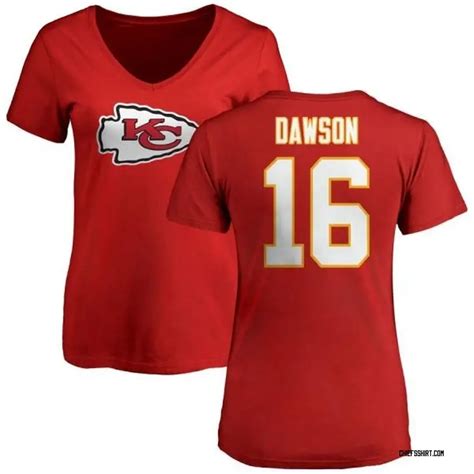Len Dawson Kansas City Chiefs Womens Red Pro Line Any Name And Number
