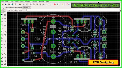 Printed Circuit Board Design Diagram And Assembly Steps And Tutorial