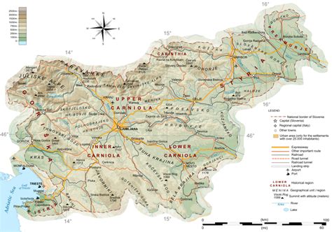 Mapa świata, mapa świata 3d mapa świata mapa satelitarna kontynentu, mapa europy, biały świat. Słowenia Mapa , Mapy Słowenii | Travelin