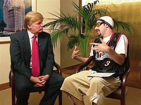 Ali G Calls Donald Trump A Genuine Gangsta As He Mocks His Life Of