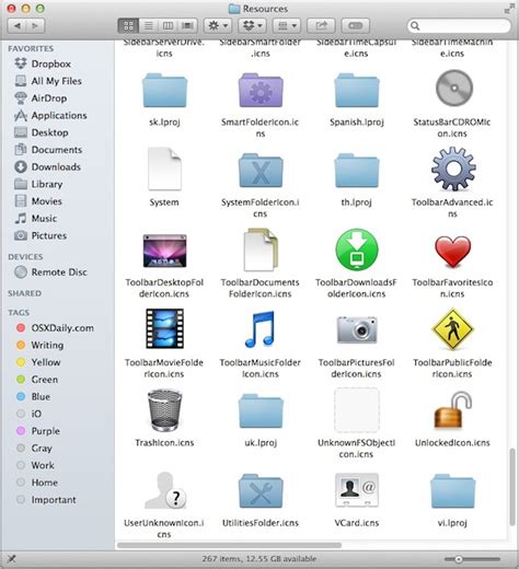 Is your desktop just blank? Where Mac System Icons & Default Icons Are Located in Mac OS X