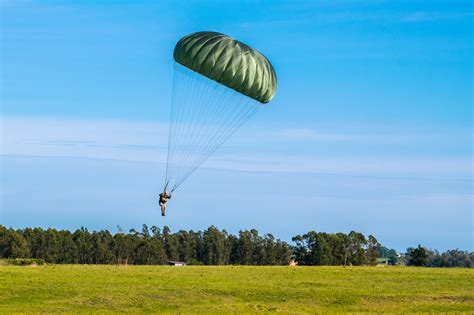 Parachute Man Field Free Photo On Pixabay Pixabay