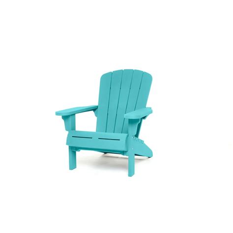 Keter Adirondack Chair Resin Outdoor Furniture Teal