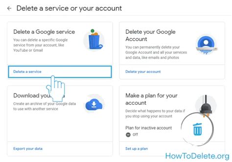 How To Delete Your Gmail Account In 2021 Howtodeleteorg