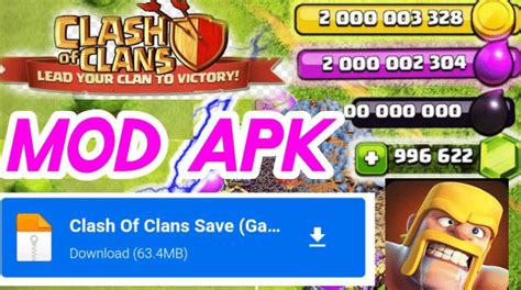 Clash Of Clans Mod Apk 2023 Unlock All Unduh Gratis