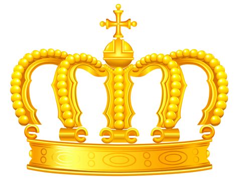 Gold Crown Png Clipart