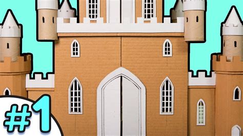 Diy Epic Cardboard Castle Part 13 How To Build Cardboard House