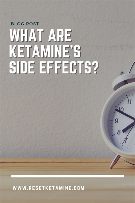 Ketamines Long Term And Short Term Side Effects — Reset Ketamine