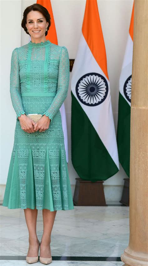 Kate Middletons Outfits From Her Visit To India And Bhutan Pictures